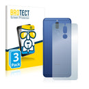 3x BROTECT AirGlass Glass Screen Protector for Huawei Mate 10 Lite (Back)