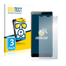 3x BROTECT AirGlass Glass Screen Protector for Sony Xperia XZ2