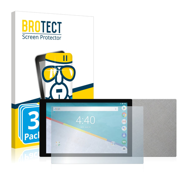 3x BROTECT AirGlass Glass Screen Protector for Archos Hello 10