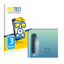 3x BROTECT AirGlass Glass Screen Protector for Samsung Galaxy A9 2018 (Camera)