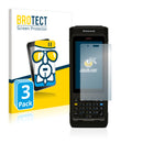 3x BROTECT AirGlass Glass Screen Protector for Honeywell Dolphin CN80 N6603ER
