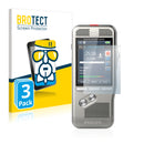3x BROTECT AirGlass Glass Screen Protector for Philips DPM 8000