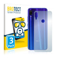 3x BROTECT AirGlass Glass Screen Protector for Xiaomi Redmi Note 7 (Back)
