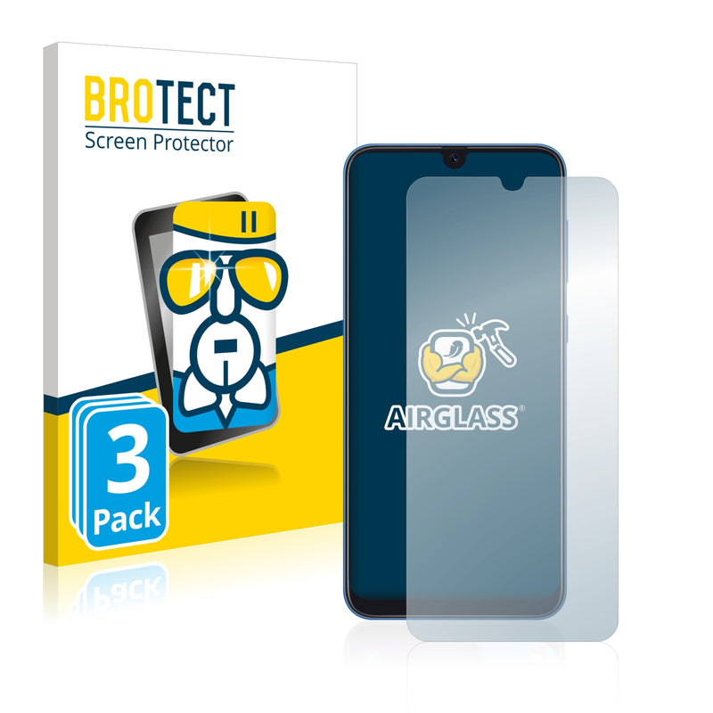 3x BROTECT AirGlass Glass Screen Protector for Samsung Galaxy A50