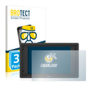 3x BROTECT AirGlass Glass Screen Protector for TVlogic F-7H
