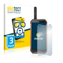 3x BROTECT AirGlass Glass Screen Protector for Ulefone Armor 3T
