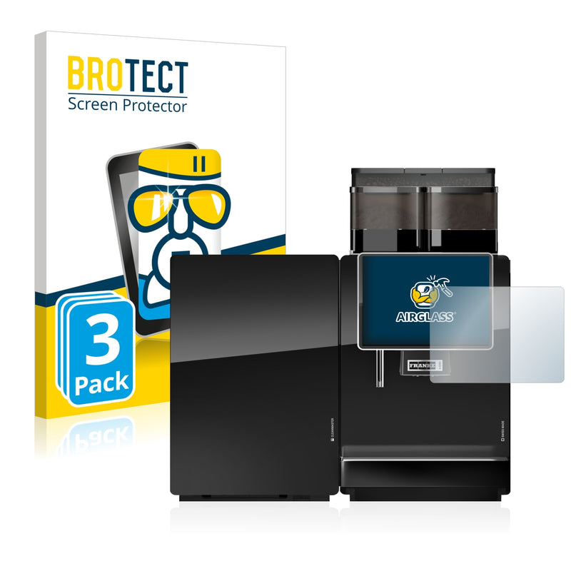 3x BROTECT AirGlass Glass Screen Protector for Franke A1000