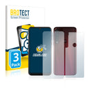 3x BROTECT AirGlass Glass Screen Protector for Motorola Moto G8 Plus (Front + Back)