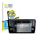 3x BROTECT AirGlass Glass Screen Protector for Volkswagen Beetle 2014 Composition Media 6.5 2015