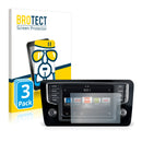 3x BROTECT AirGlass Glass Screen Protector for Volkswagen Multivan 2015 Composition Media 6.5 2015