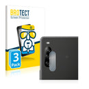 3x BROTECT AirGlass Glass Screen Protector for Sony Xperia L4 (Camera)
