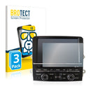 3x BROTECT AirGlass Glass Screen Protector for Porsche Panamera 4S 2009-2016 PCM 3.1