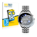 3x BROTECT AirGlass Glass Screen Protector for Michael Kors Access Gen 5 Lexington