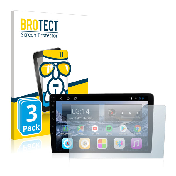 3x BROTECT AirGlass Glass Screen Protector for Ekiy T7