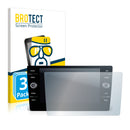 3x BROTECT AirGlass Glass Screen Protector for Volkswagen Tiguan Allspace 2020 Discover Media 8 2020