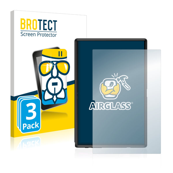 3x BROTECT AirGlass Glass Screen Protector for Yestel T5