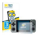 3x BROTECT AirGlass Glass Screen Protector for Anbernic RG350M