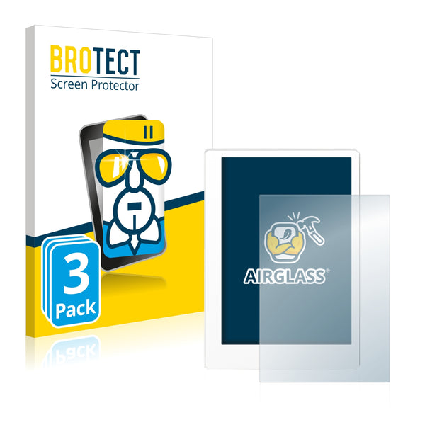 3x BROTECT AirGlass Glass Screen Protector for Hanvon 9701 Smart Office