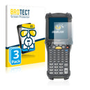 3x BROTECT AirGlass Glass Screen Protector for Zebra MC9200