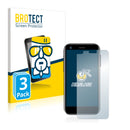 3x BROTECT AirGlass Glass Screen Protector for Mony Mint