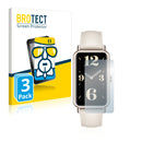 3x BROTECT AirGlass Glass Screen Protector for Huawei Watch Fit mini