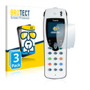 3x BROTECT AirGlass Glass Screen Protector for Funktel FC4 Medical
