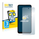 3x BROTECT AirGlass Glass Screen Protector for Motorola Moto E30