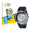 3x BROTECT AirGlass Glass Screen Protector for Casio Pro Trek PRW-30-1AER