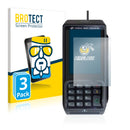 3x BROTECT AirGlass Glass Screen Protector for Concardis Base Next