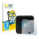 3x BROTECT AirGlass Glass Screen Protector for Netgear Nighthawk M5