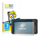3x BROTECT AirGlass Glass Screen Protector for Ico Urovo 8