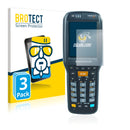 3x BROTECT AirGlass Glass Screen Protector for Datalogic Falcon X4