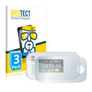 3x BROTECT AirGlass Glass Screen Protector for Mommed Pulse Oximeter
