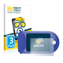 3x BROTECT AirGlass Glass Screen Protector for Pulox CMS-50D