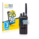 3x BROTECT AirGlass Glass Screen Protector for Motorola MTP3250