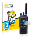 3x BROTECT AirGlass Glass Screen Protector for Motorola MTP3200