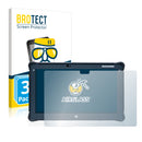 3x BROTECT AirGlass Glass Screen Protector for Durabook R11