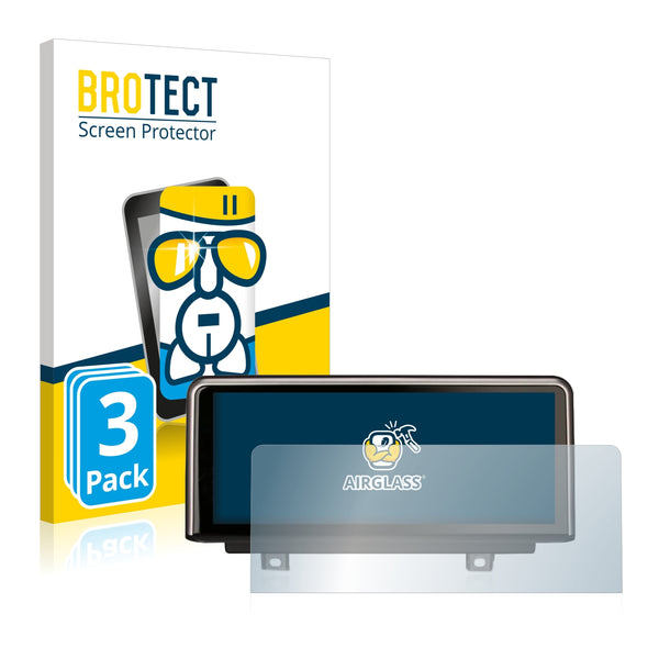 3x BROTECT AirGlass Glass Screen Protector for Ersin ES2830B 10.25