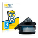 3x BROTECT AirGlass Glass Screen Protector for Kenwood TM-D710E