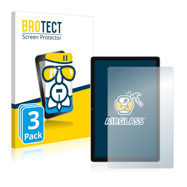 3x BROTECT AirGlass Glass Screen Protector for Blackview Tab 13