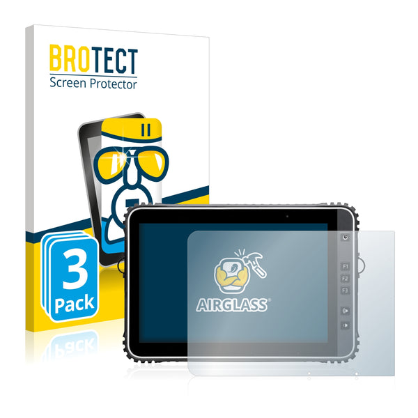 3x BROTECT AirGlass Glass Screen Protector for Handheld Algiz RT10