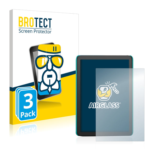 3x BROTECT AirGlass Glass Screen Protector for Amazon Kindle Kids (2022)