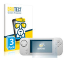 3x BROTECT AirGlass Glass Screen Protector for Evercade EXP