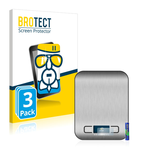 3X Nano Glass Screen Protectors for Eon Eono Digital Kitchen Scale