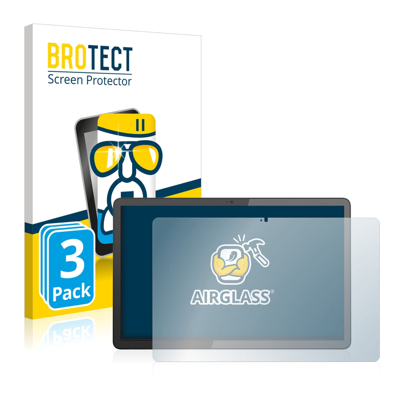 3x BROTECT AirGlass Glass Screen Protector for Lenovo IdeaPad duet 3 Chromebook 11