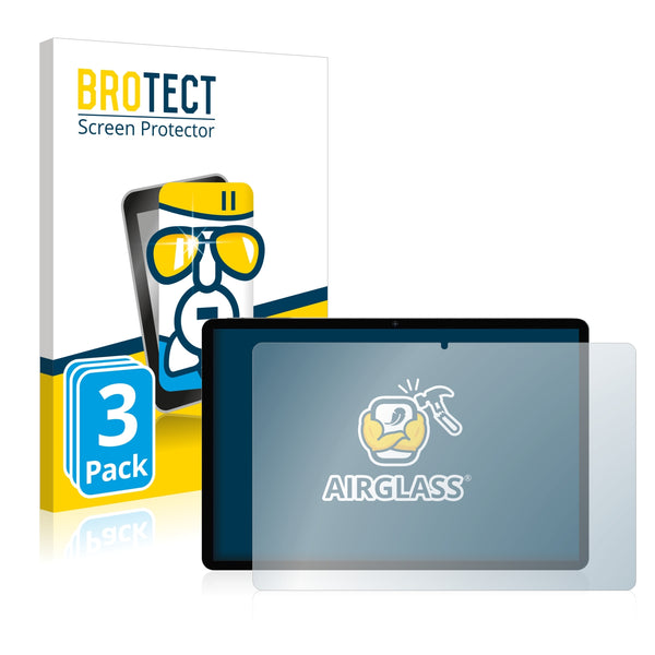 3x BROTECT AirGlass Glass Screen Protector for Teclast M40 Air