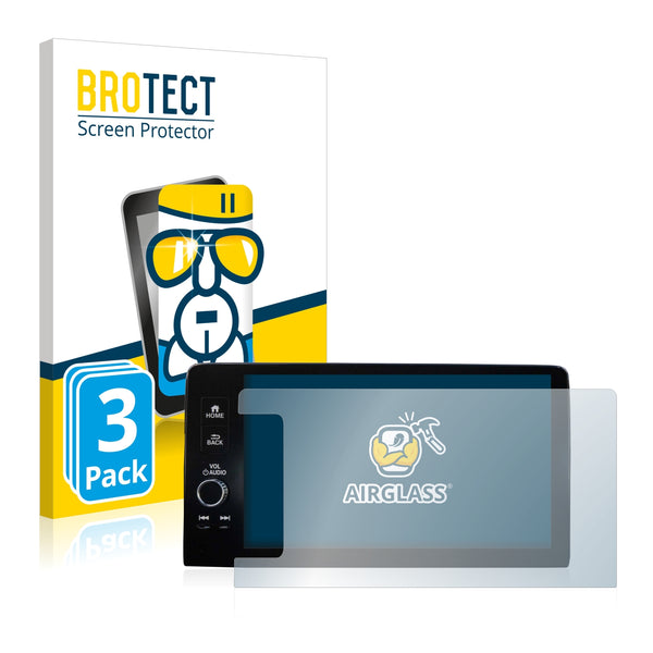 3X Nano Glass Screen Protectors for Honda HR-V 2022 Navigation system (RH Drive)