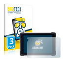 3X Nano Glass Screen Protectors for BCX Elite Range LCA8 Tough Tablet