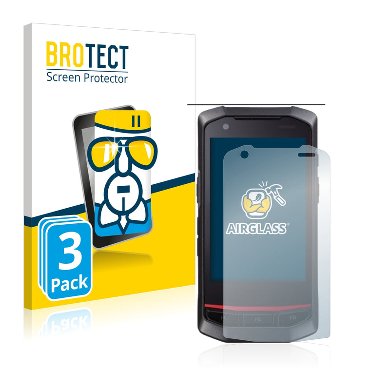 3X Nano Glass Screen Protectors for Keyence DXW400/ DXA400