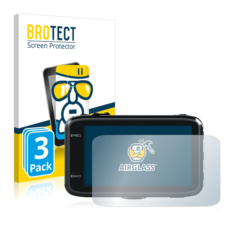 3X Nano Glass Screen Protectors for Kenwood DRV-830